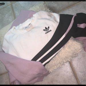 Adidas crew neck retro  sweatshirt